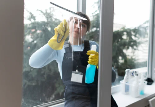 Nettoyage de vitres intérieures et extérieures à Saint-Babel